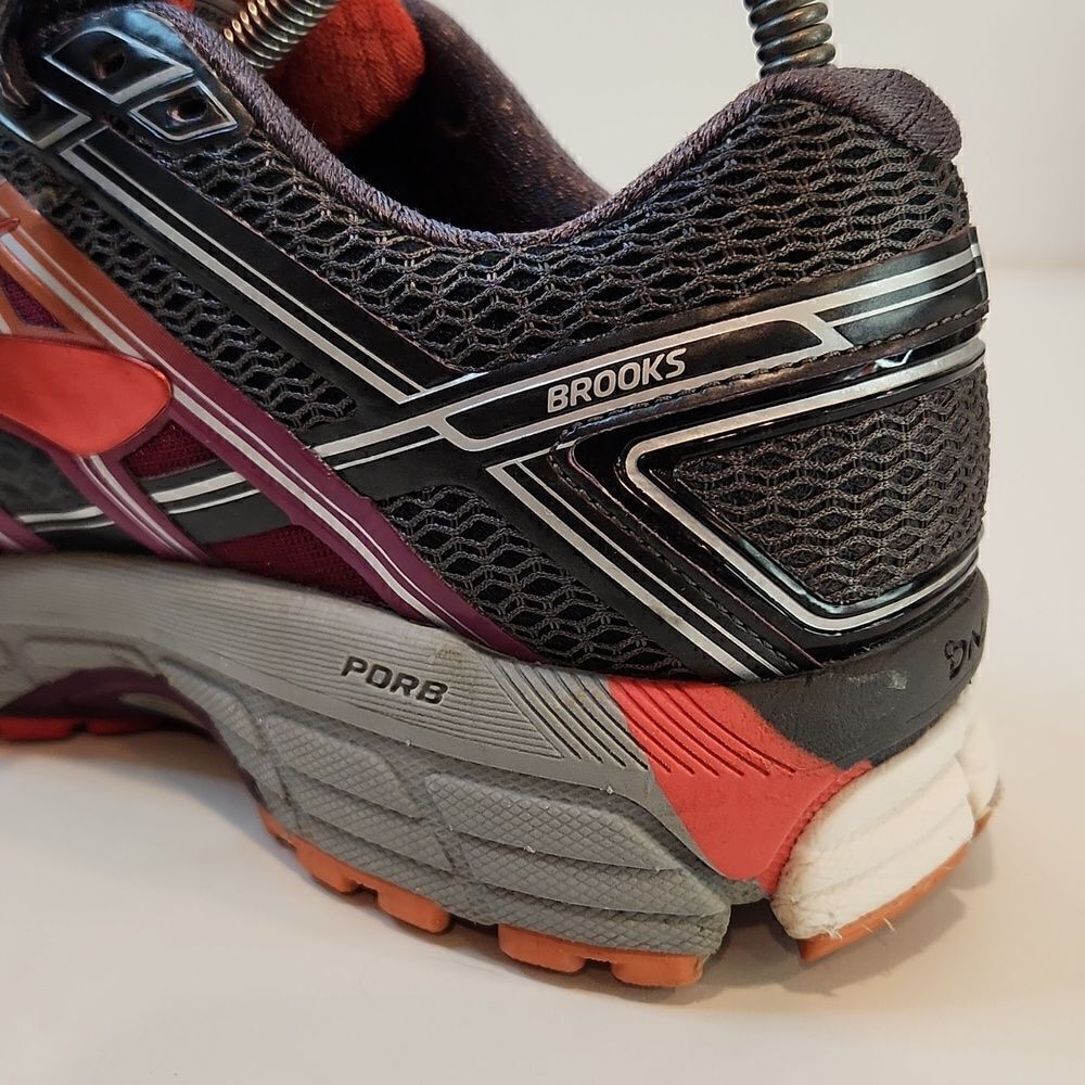 Brooks Adrenaline GTS 17 Running Shoes Anthracite/Fest Fuchsia Women's Sz 9 1/2 - Picture 9 of 16